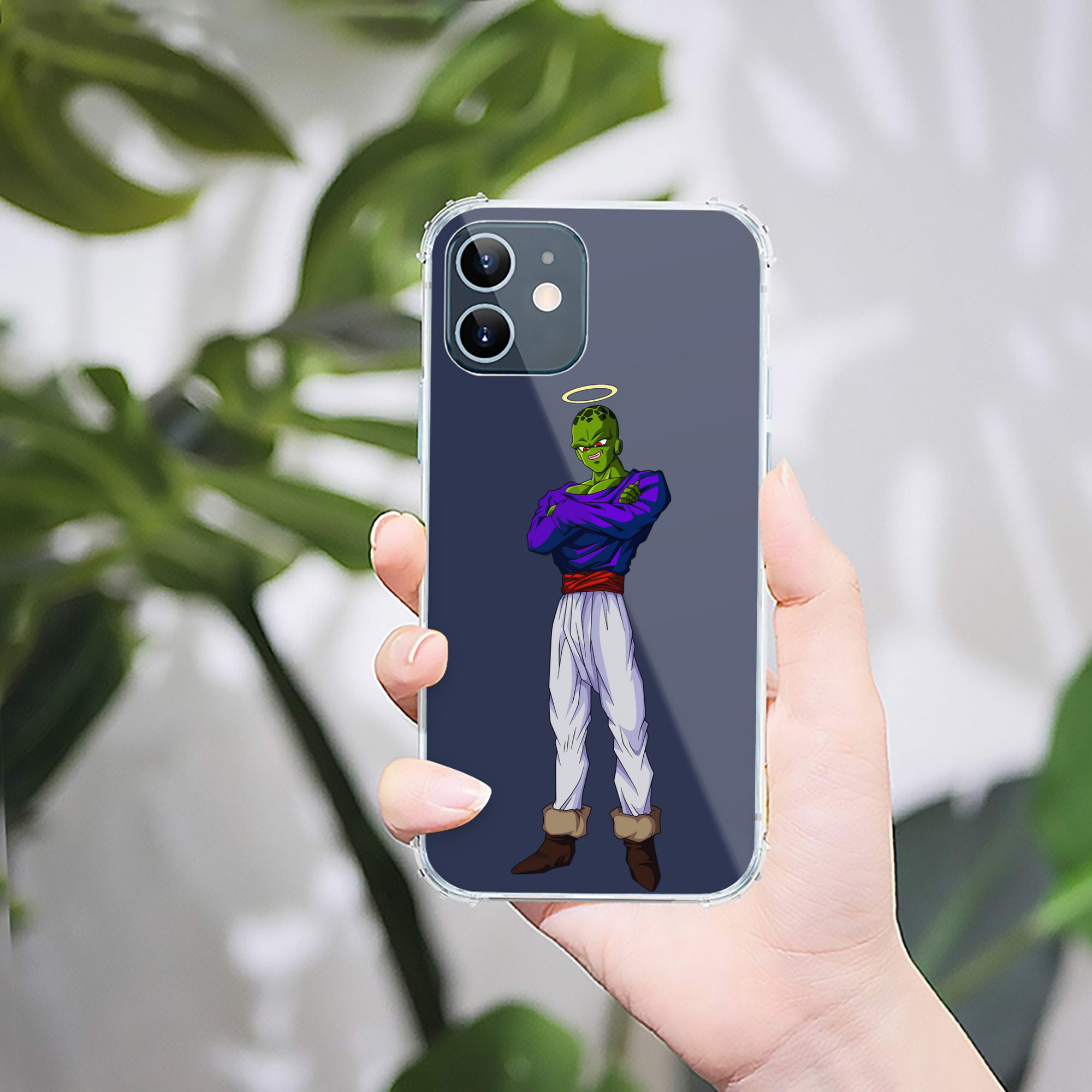（画像用） ドラゴンボール パイクーハン DRAGON BALL Pikkon 【iPhone 12シリーズ対応】透明スマホケース（クリアソフトケース）